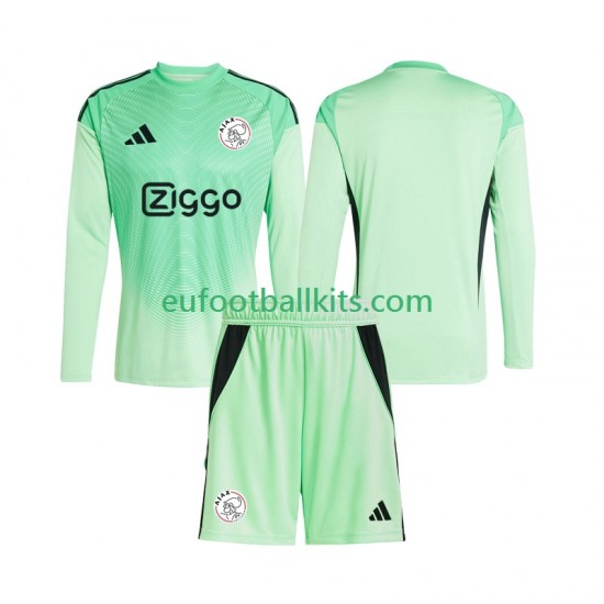 AFC Ajax Goalkeeper Home Football Shirts 2025-2026 Kids SS