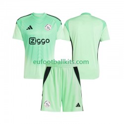 AFC Ajax Goalkeeper Home Football Shirts 2025-2026 Kids LS