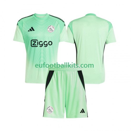 AFC Ajax Goalkeeper Home Football Shirts 2025-2026 Kids LS