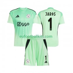 AFC Ajax Goalkeeper Vitezslav Jaros 1 Home Football Shirts 2025-2026 Kids LS