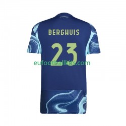 AFC Ajax Steven Berghuis 23 Away Football Shirts 2025-2026 Men LS
