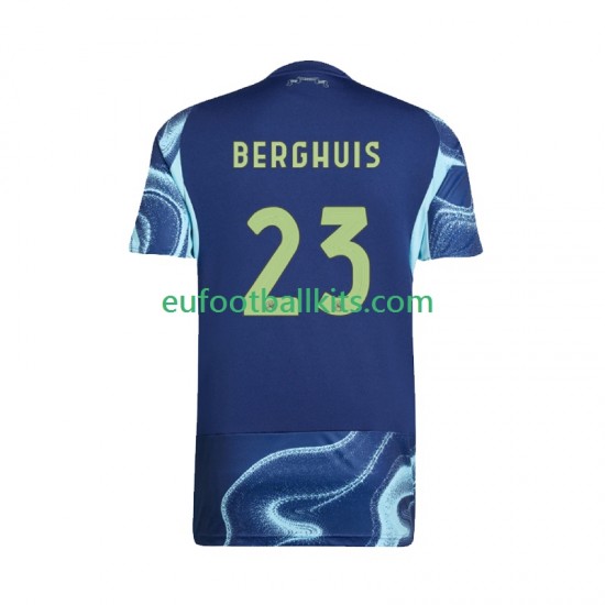 AFC Ajax Steven Berghuis 23 Away Football Shirts 2025-2026 Men LS