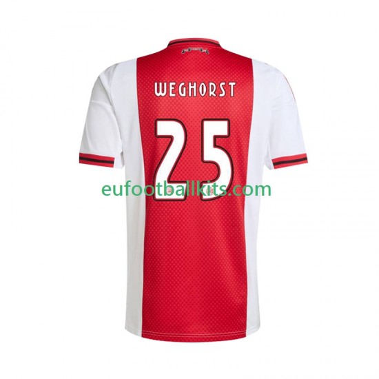 AFC Ajax Wout Weghorst 25 Home Football Shirts 2025-2026 Men LS