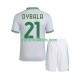 AS Roma Dybala 21 Third Football Shirts 2025-2026 Kids LS