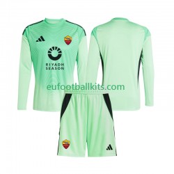 AS Roma Goalkeeper Fourth Away Football Shirts 2025-2026 Kids SS