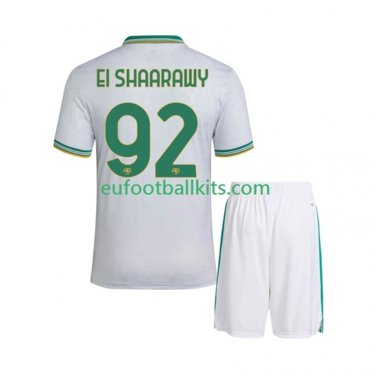 AS Roma Stephan El Shaarawy 92 Third Football Shirts 2025-2026 Kids LS