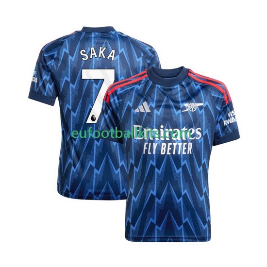 Arsenal Bukayo Saka 7 Away Football Shirts 2025-2026 Men LS