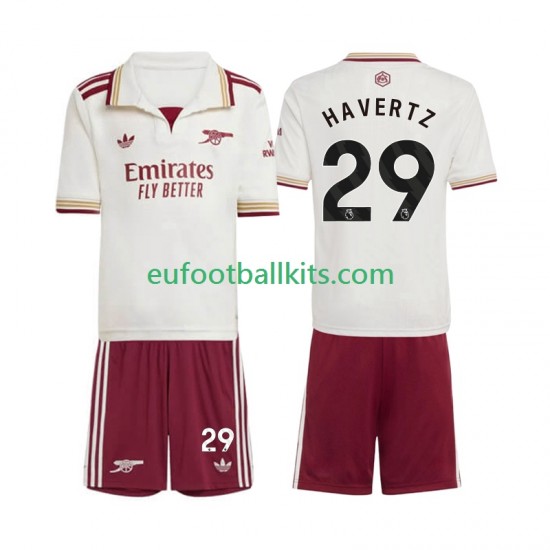 Arsenal Kai Havertz 29 Third Football Shirts 2025-2026 Kids LS