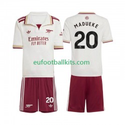 Arsenal Noni Madueke 20 Third Football Shirts 2025-2026 Kids LS
