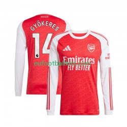 Arsenal Viktor Gyokeres 14 Home Football Shirts 2025-2026 Men SS