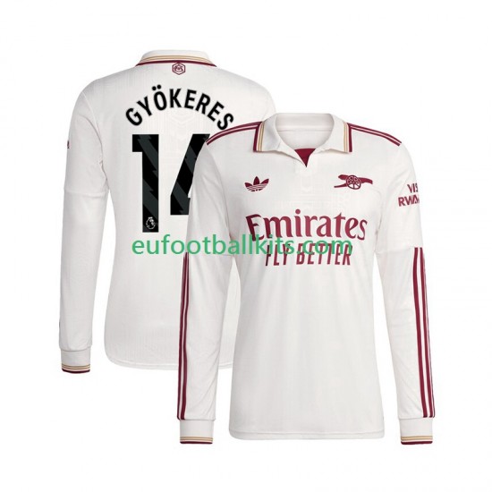 Arsenal Viktor Gyokeres 14 Third Football Shirts 2025-2026 Men SS