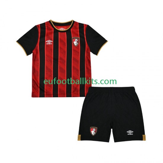 BOURNEMOUTH Home Football Shirts 2025-2026 Kids LS