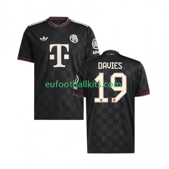 Bayern Munich Alphonso Davies 19 Third Football Shirts 2025-2026 Men LS