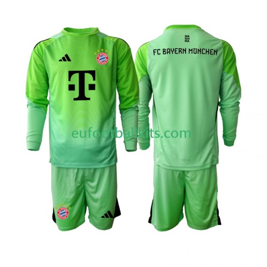 Bayern Munich Goalkeeper Home Football Shirts 2025-2026 Kids SS