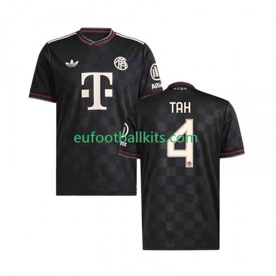 Bayern Munich Jonathan Tah 4 Third Football Shirts 2025-2026 Men LS