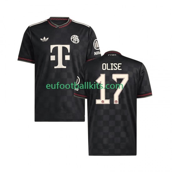 Bayern Munich Michael Olise 17 Third Football Shirts 2025-2026 Men LS