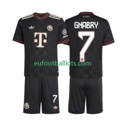 Bayern Munich Serge Gnabry 7 Third Football Shirts 2025-2026 Kids LS