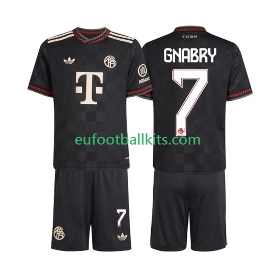 Bayern Munich Serge Gnabry 7 Third Football Shirts 2025-2026 Kids LS