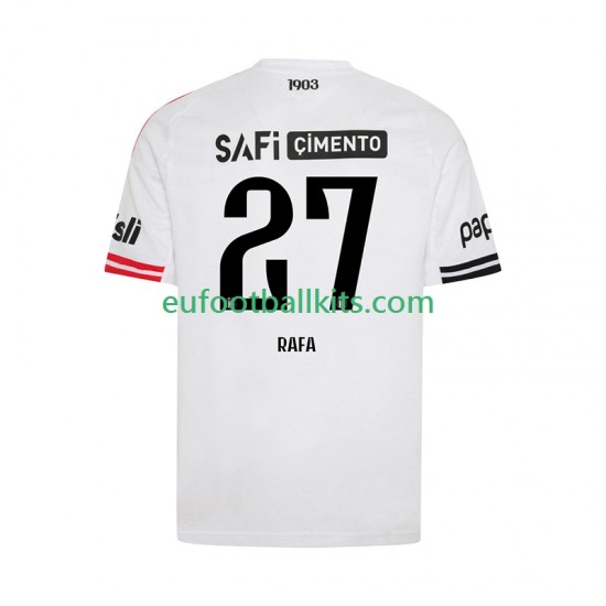 Besiktas Rafa Silva 27 Home Football Shirts 2025-2026 Men LS
