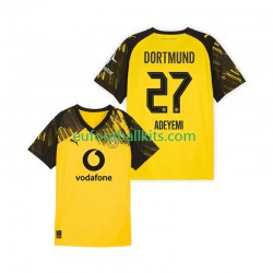 Borussia Dortmund Karim Adeyemi 27 Home Football Shirts 2025-2026 Men LS