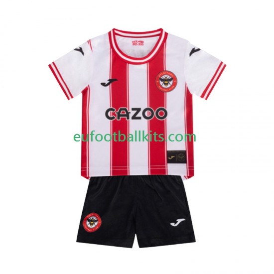 Brentford Home Football Shirts 2025-2026 Kids LS