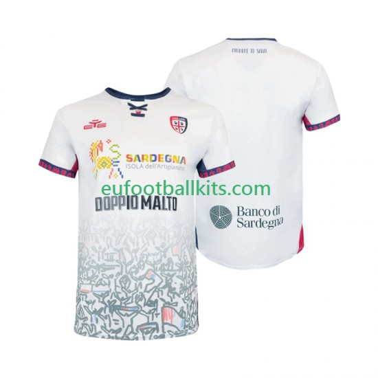 Cagliari Away Football Shirts 2025-2026 Men LS