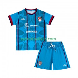Cagliari Third Football Shirts 2025-2026 Kids LS
