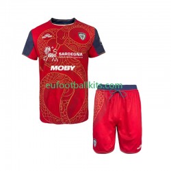 Cagliari Special Home Football Shirts 2025-2026 Kids LS