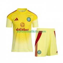 Celtic FC Goalkeeper Home Football Shirts 2025-2026 Kids LS