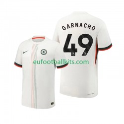Chelsea Alejandro Garnacho 49 Away Football Shirts 2025-2026 Men LS