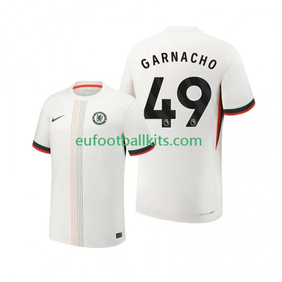 Chelsea Alejandro Garnacho 49 Away Football Shirts 2025-2026 Men LS