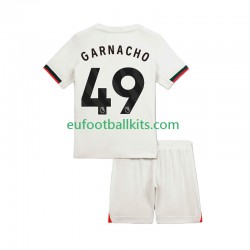 Chelsea Alejandro Garnacho 49 Away Football Shirts 2025-2026 Kids LS