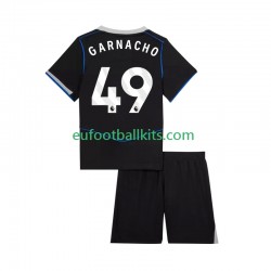 Chelsea Alejandro Garnacho 49 Third Football Shirts 2025-2026 Kids LS