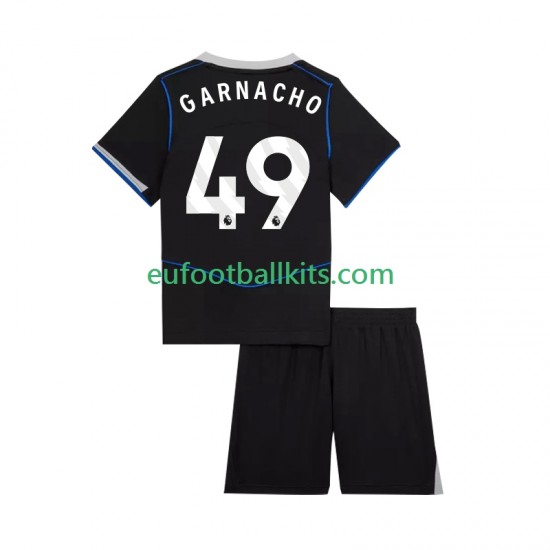 Chelsea Alejandro Garnacho 49 Third Football Shirts 2025-2026 Kids LS