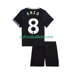 Chelsea Enzo Fernandez 8 Third Football Shirts 2025-2026 Kids LS