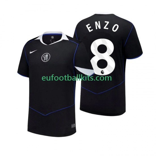 Chelsea Enzo Fernandez 8 Third Football Shirts 2025-2026 Men LS