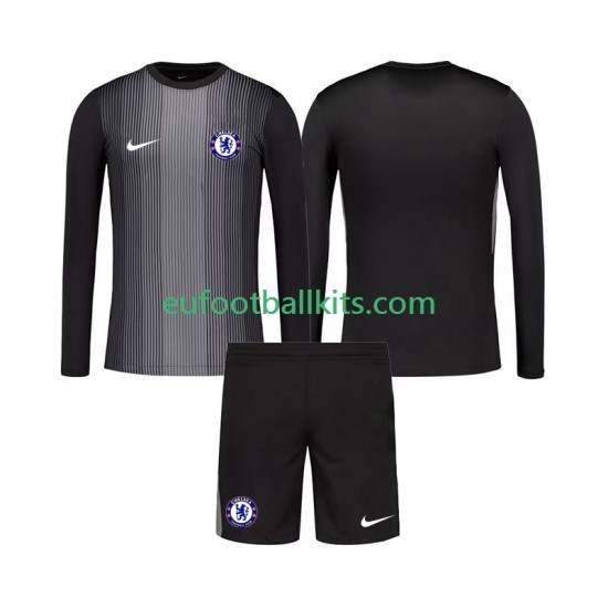 Chelsea Goalkeeper Home Football Shirts 2025-2026 Kids SS