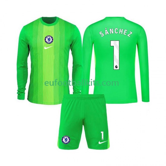 Chelsea Goalkeeper Robert Sanchez 1 Away Football Shirts 2025-2026 Kids SS