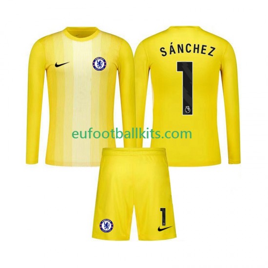 Chelsea Goalkeeper Robert Sanchez 1 Third Football Shirts 2025-2026 Kids SS