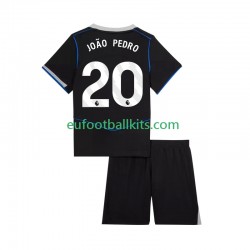 Chelsea Joao Pedro 20 Third Football Shirts 2025-2026 Kids LS