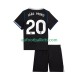 Chelsea Joao Pedro 20 Third Football Shirts 2025-2026 Kids LS