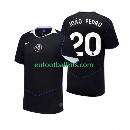 Chelsea Joao Pedro 20 Third Football Shirts 2025-2026 Men LS