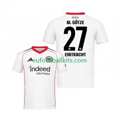 Eintracht Frankfurt Mario Gotze 27 Away Football Shirts 2025-2026 Men LS