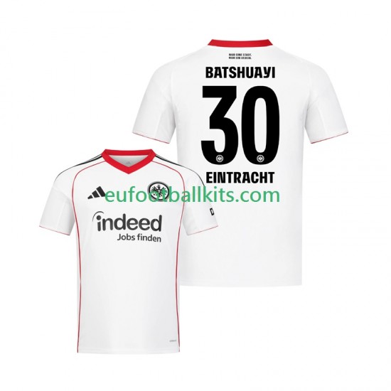 Eintracht Frankfurt Michy Batshuayi 30 Away Football Shirts 2025-2026 Men LS