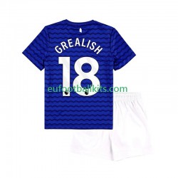 Everton Jack Grealish 18 Home Football Shirts 2025-2026 Kids LS
