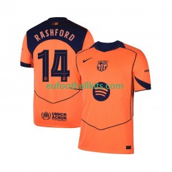 FC Barcelona Marcus Rashford 14 Third Football Shirts UCL 2025-2026 Men LS