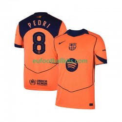 FC Barcelona Pedri 8 Third Football Shirts UCL 2025-2026 Men LS