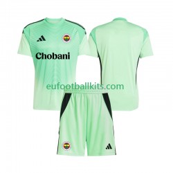 Fenerbahce Goalkeeper Away Football Shirts 2025-2026 Kids LS