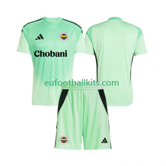 Fenerbahce Goalkeeper Away Football Shirts 2025-2026 Kids LS