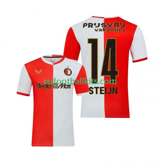 Feyenoord Rotterdam Sem Steijn 14 Home Football Shirts 2025-2026 Men LS